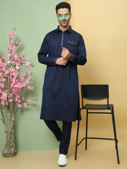 BALTIC SEA PATHANI KURTA SET